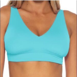 NEW Becca Brooke Bralette Color Code Blue Size D